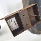 Pair of vintage 1950s wall lights signed M.D.