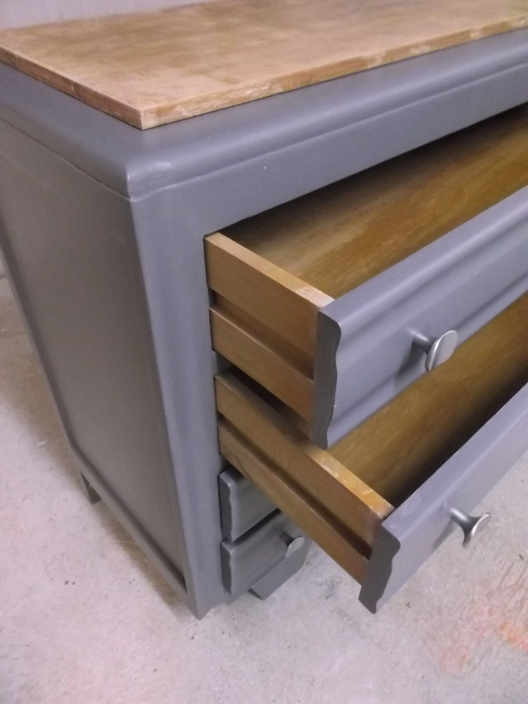 Old vintage chest of drawers