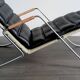 Scandinavian Lounge chair by Preben Fabricius and Jørgen Kastholm, 2000s