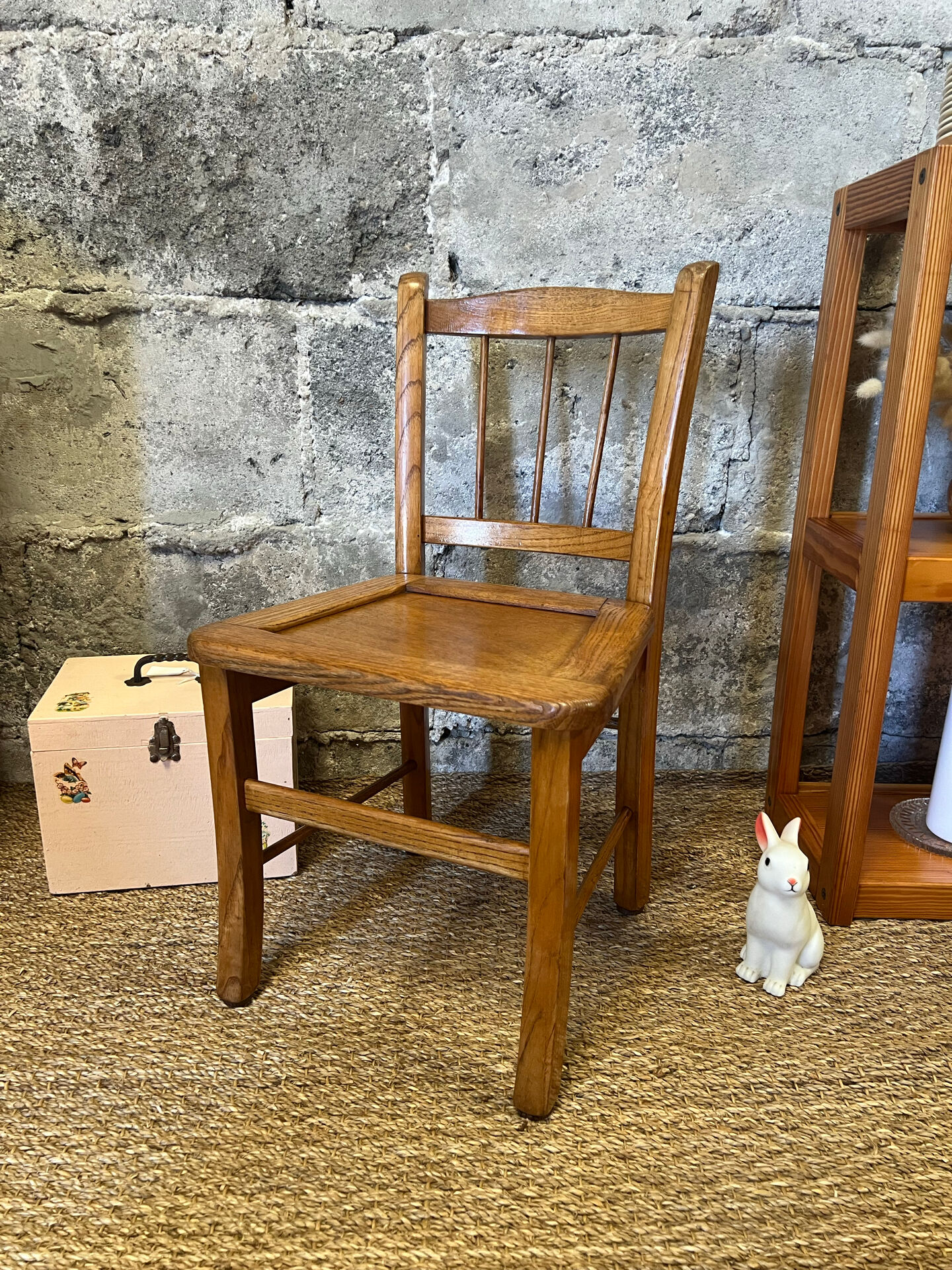 Chaise bistrot vintage pour enfant