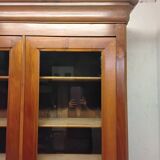 Louis Philippe bookcase in walnut