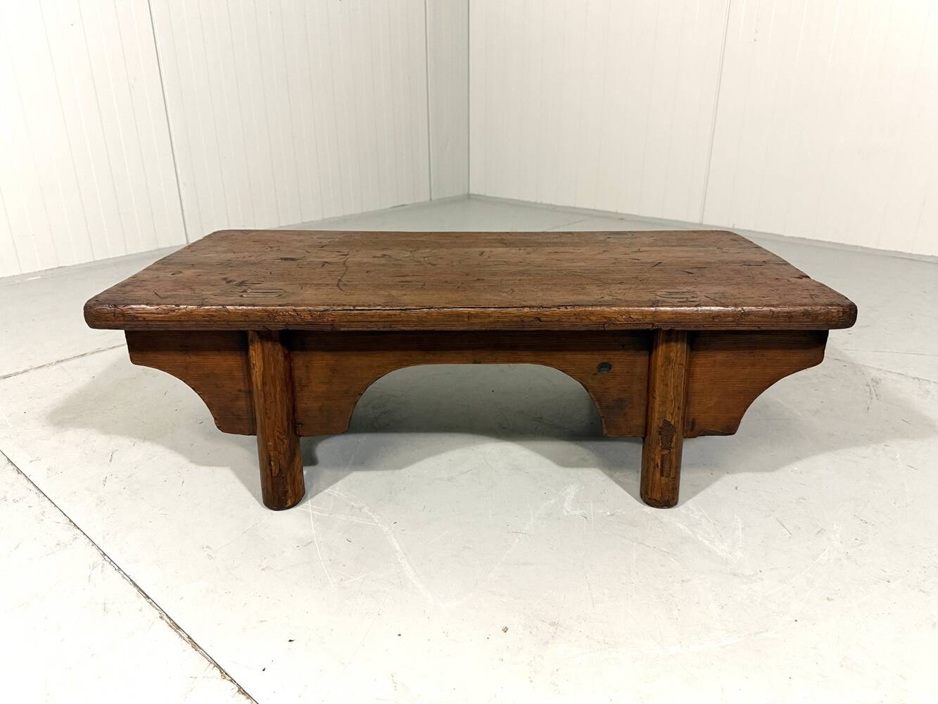 Rustic antique low coffee table side table 1900’s