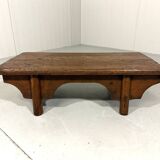 Rustic antique low coffee table side table 1900’s