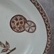 Large antique oval dish 🌿 Ironstone – Grand Dépôt Paris – 19th century