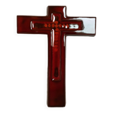Bayer ceramic crucifix from the 70s