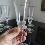 New bohemian crystal flute 6pcs available