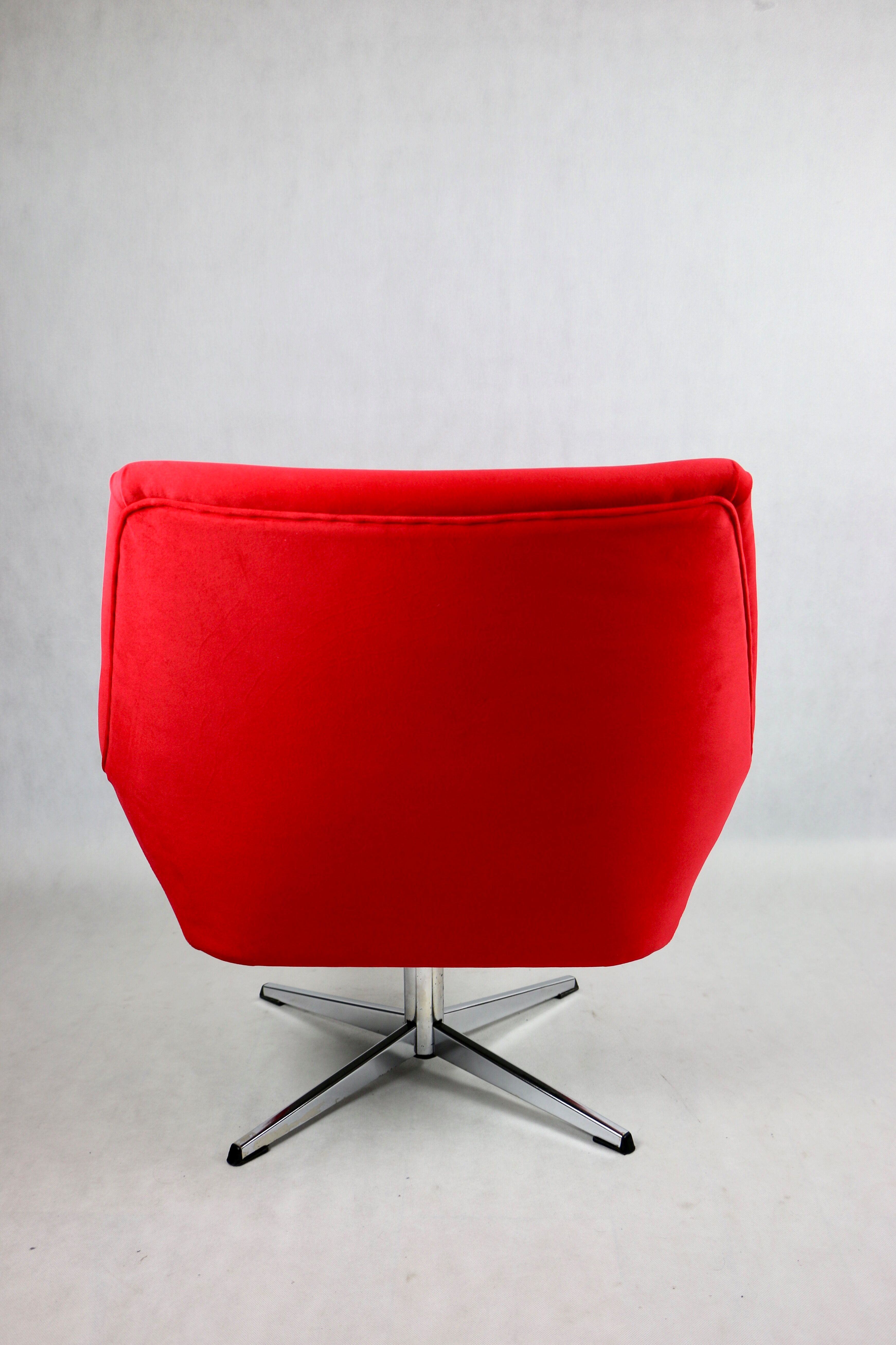 Red Swivel Chair