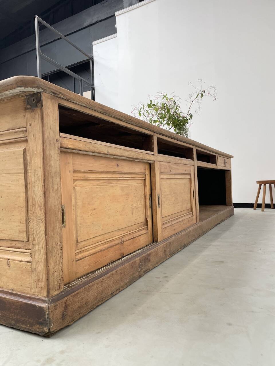 XXL oak and pine counter 350cm