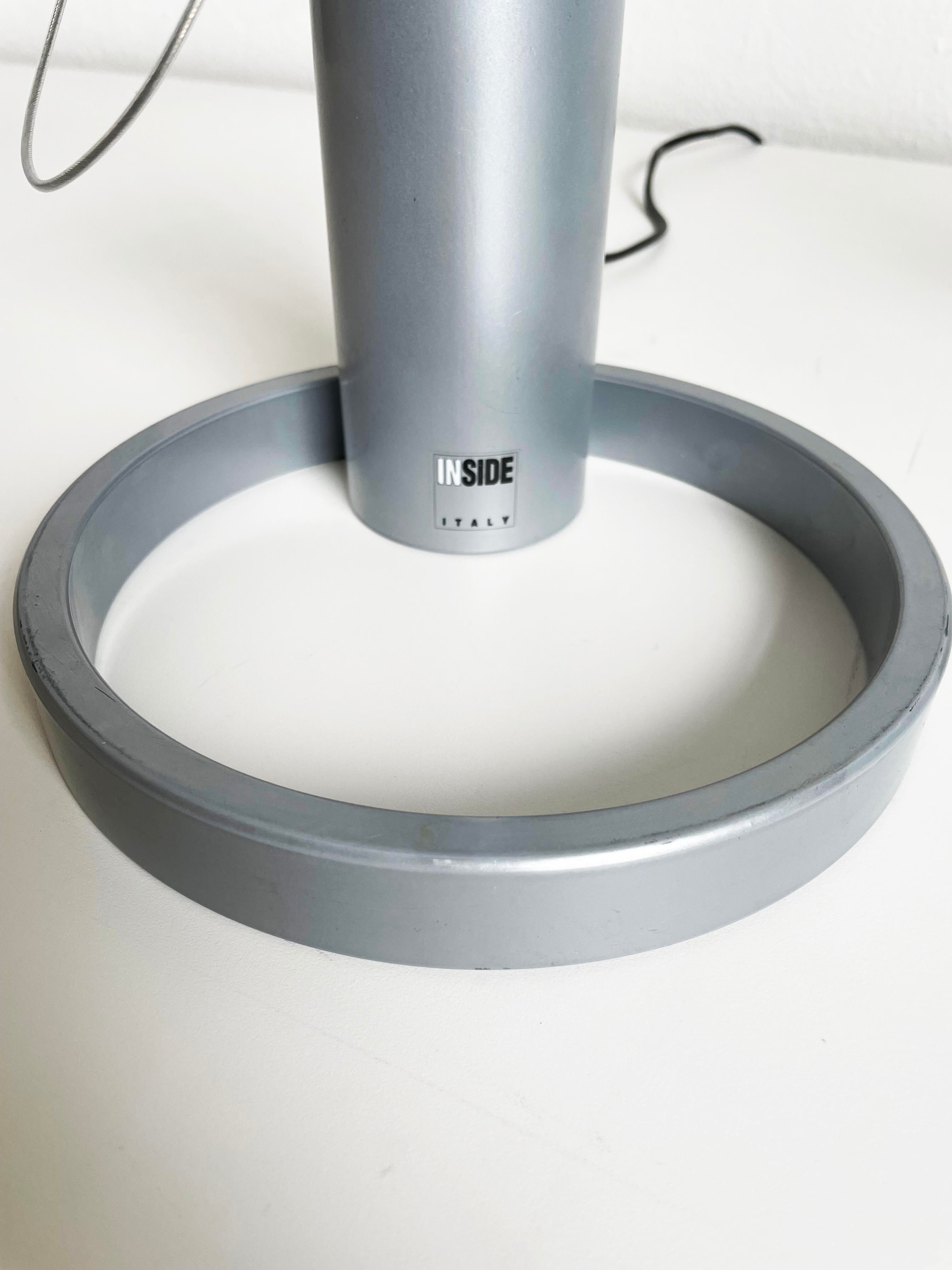 Pair of Postmodern Halogen Designer Table Lamps, Italy 1980's, 1990's