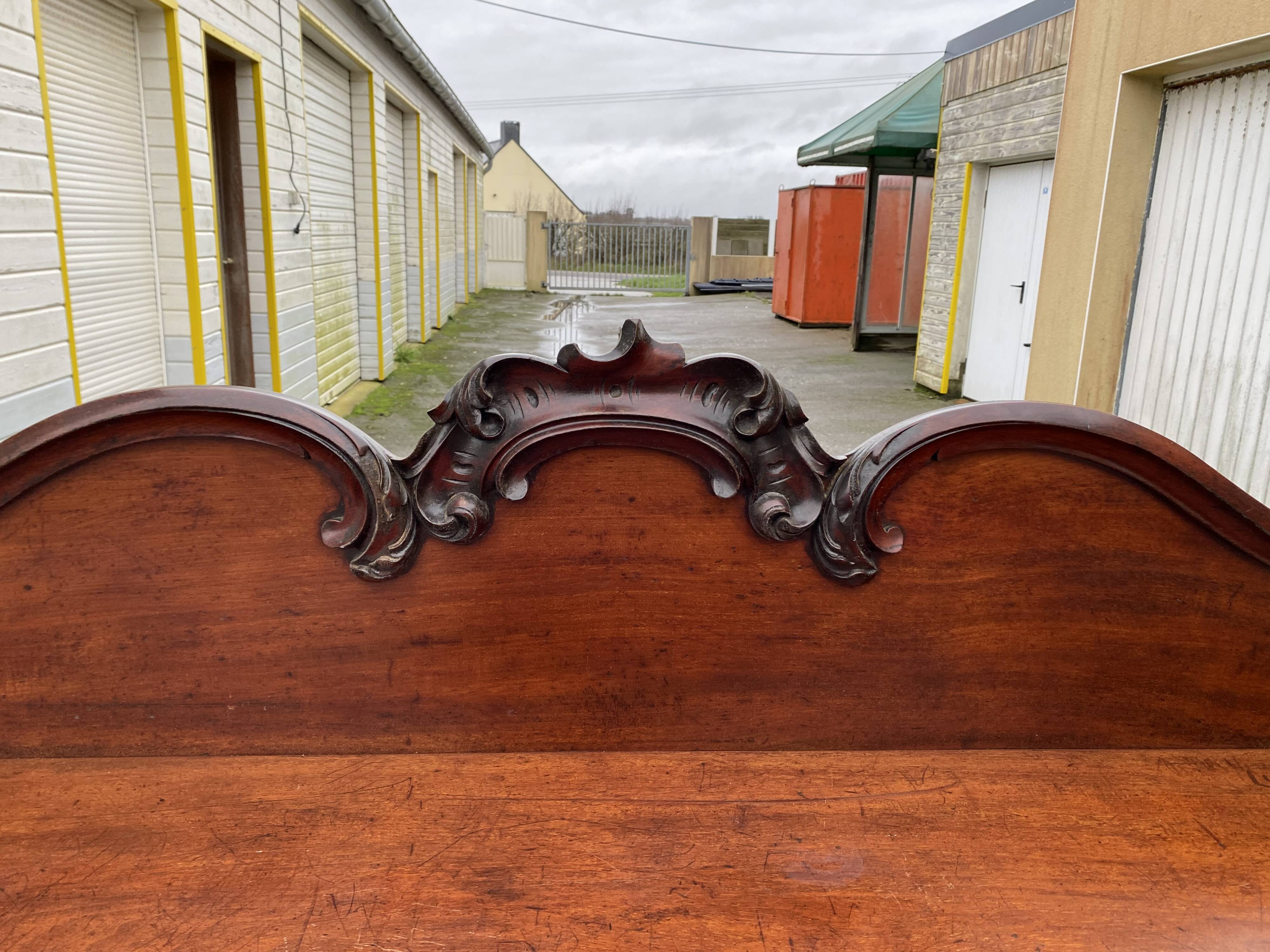 English enfilade in mahogany
