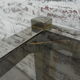 Table basse Hollywood Regency  65 x 65 cm