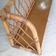 Rattan shelf