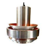 Space age pendant lamp Lakro Amstelveen, Netherlands, 1970s