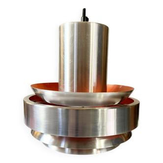 Space age pendant lamp Lakro Amstelveen, Netherlands, 1970s