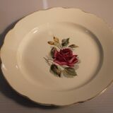 Plat oval "Faience de Gien" 1960