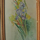 Old watercolor fleurs de lys