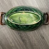 Soupière ou légumière en barbotine (numérotée) des années 50