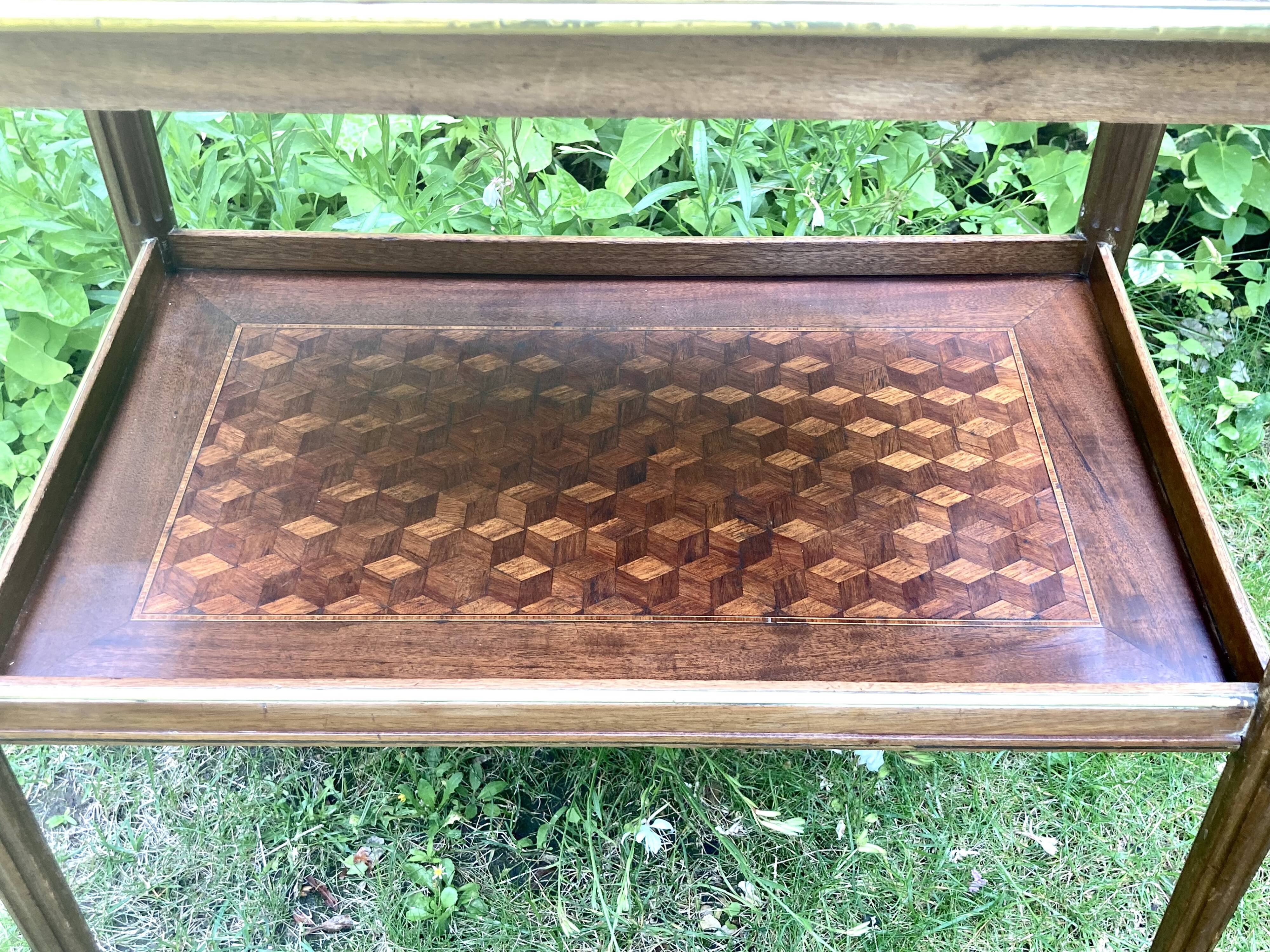 Tea table/Side table - Model making - Louis XVI