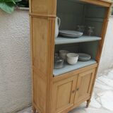 Beautifully crafted Louis XVI style bookcase in wood.