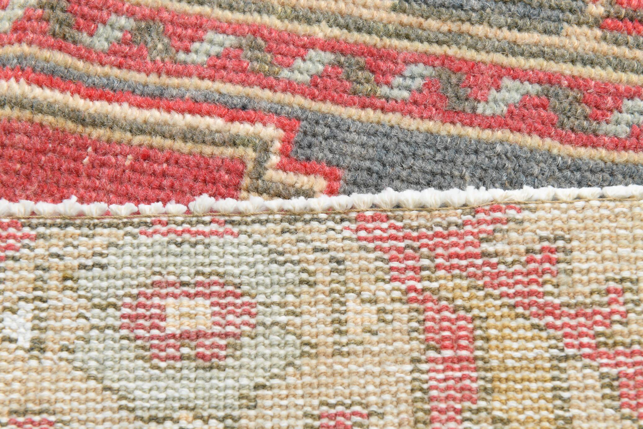 3x9 Red Classic Vintage Persian Runner Rug, 104x280Cm