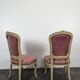 Paire de chaises de syle Louis XV