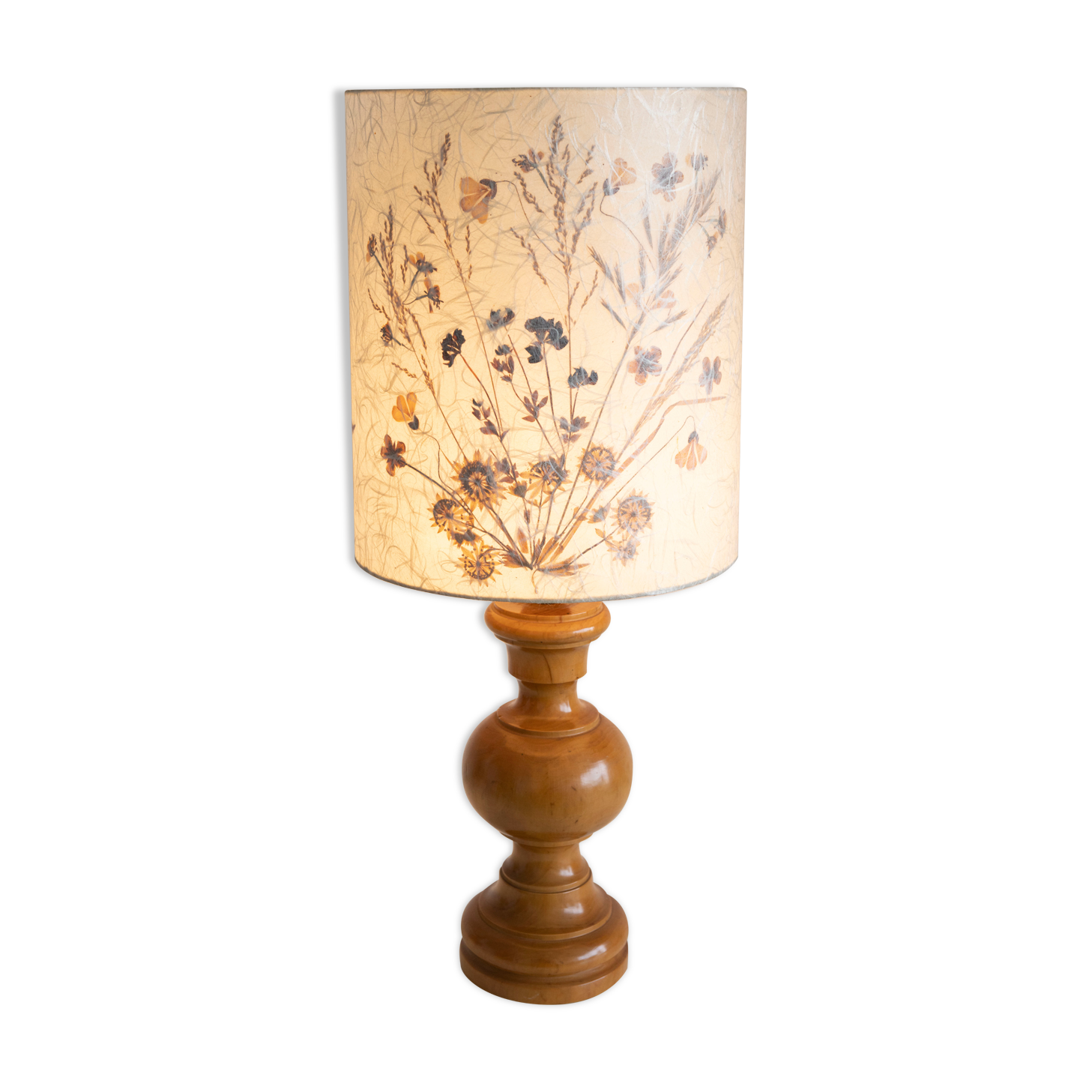 Lampe type herbier années 70