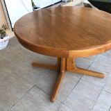 Baumann extendable round table