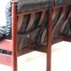 Vintage Scandinavian leather sofa