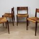 Set of 4 Scandinavian chairs, "Pia" model, by Poul Cadovius, 1960