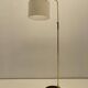 Adjustable brass floor lamp. France, 1970