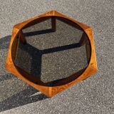 large brutalist coffee table