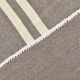 8x10 Gray Beige Vintage Kilim Rug, 235x317Cm
