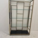 70s golden metal shelf