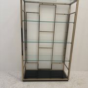 Étagère métal doré années 70s
