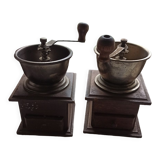 Set of two coffee grinders