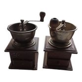 Set of two coffee grinders