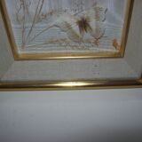 Butterfly stuffed under frame