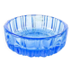 Art Deco salt cellar, orange glass, Ząbkowice, Poland, 1930s