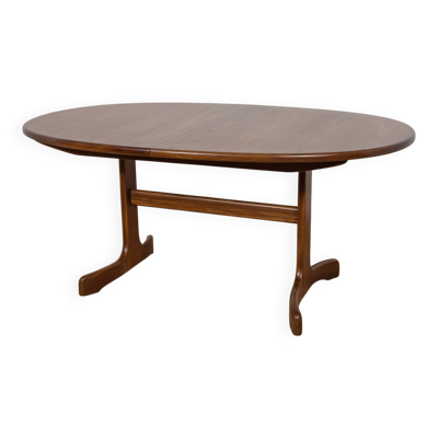 Table à manger ovale de style mid-century en teck de G-Plan, Royaume-Uni, années 1960.