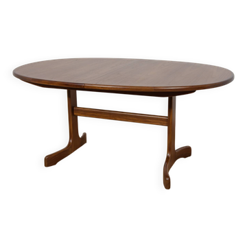 Table à manger ovale de style mid-century en teck de G-Plan, Royaume-Uni, années 1960.