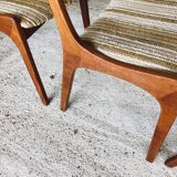 Set of 4 vintage teak chairs by R Huber-Co, circa 60's