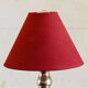 Silver metal lamp
