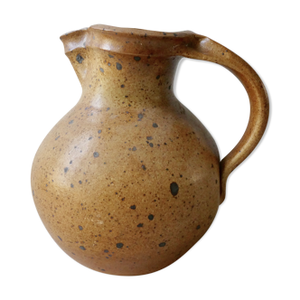 Pyrity sandstone pitcher by Michel Dumont, the Puisaye