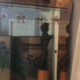 Mirror - venetian art-deco coat holder 126x193cm