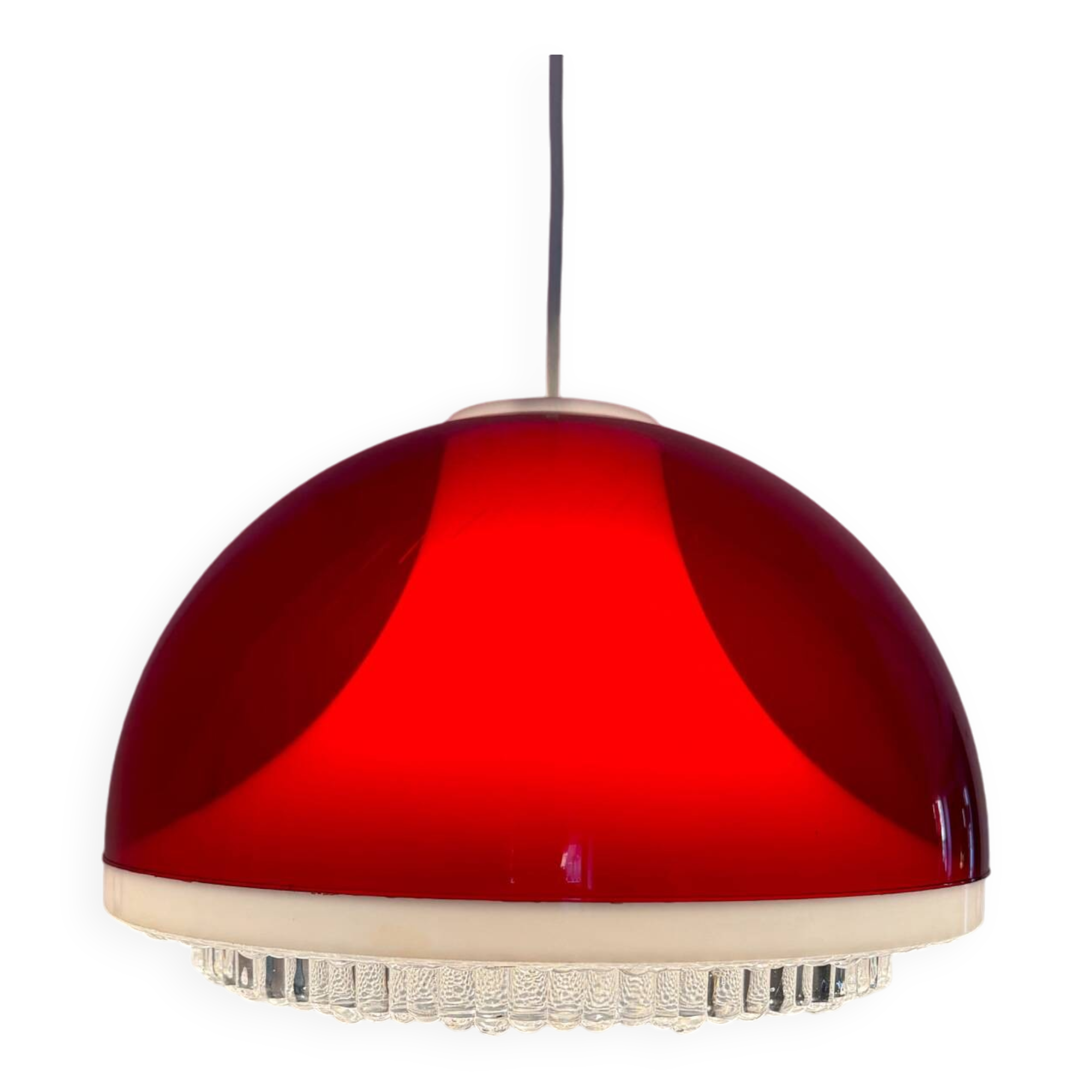 Space Age design chandelier from the 70s