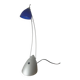 Corolla articulated reading light in blue glass