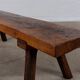 Restaurierte Schlachtebank Sitzbank coffeetable Blumenbank