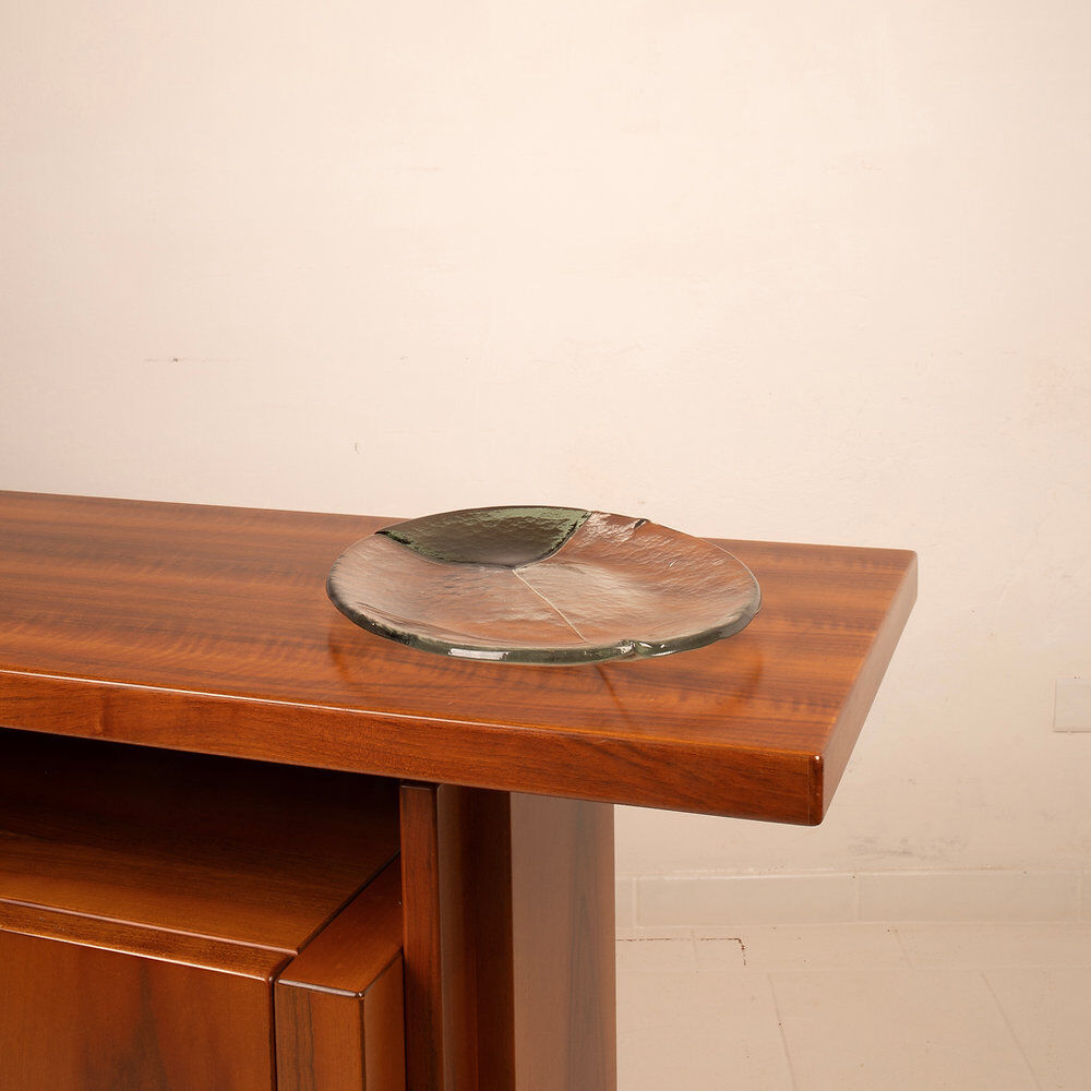 Murano glass catchall dish by Aureliano Toso for Leucos, 1960