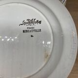 Sarreguemines plates and sauceboat from 1924