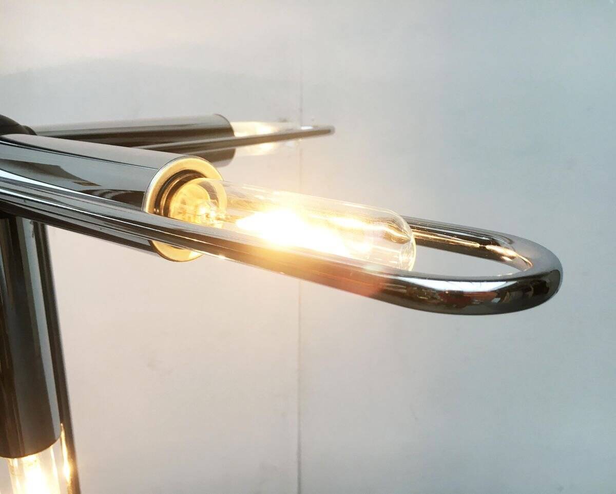 German chandelier Space Age by Kinkeldey